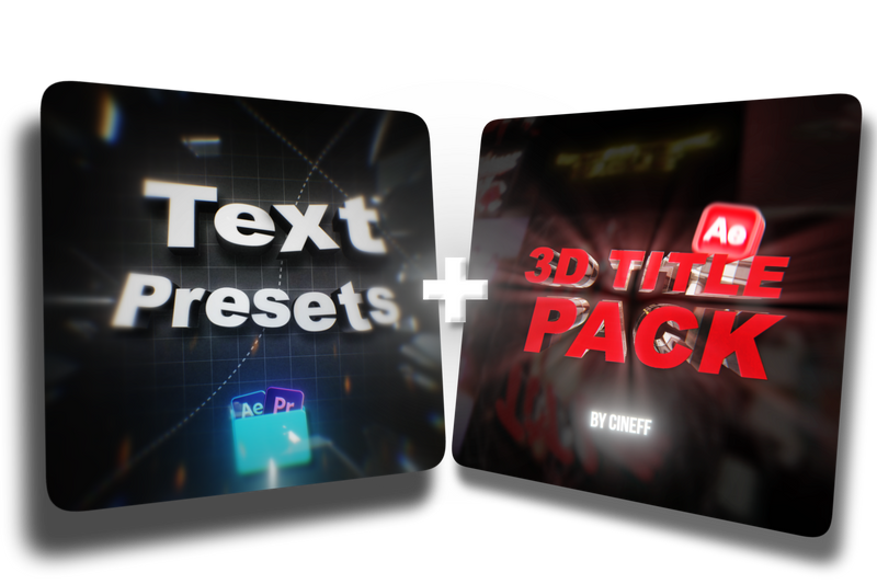 Text Presets + 3D Title Bundle