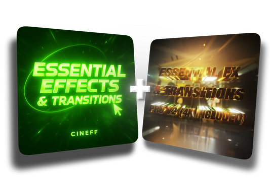 Essential FX & Transitions – Ultimate Bundle (V1 + PRO V2)