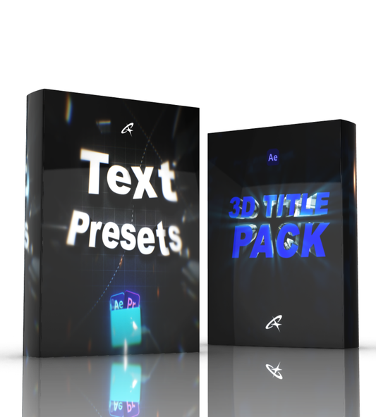 Text Presets + 3D Title Bundle